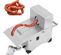 200W Automatic Sausage Linker Machine,Sausage Machine,Stainless Steel Automatic Sausage Tying & Knotting Machine,Electric Sausage Tying Machine,for supermarkets, Butcher Shops