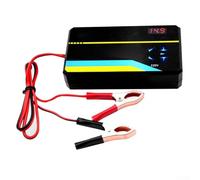 200W Car Power Inverter Converter DC 12V/24V to AC 220V with Dual Power Ports and Adapter for Vehicle Electronics and Travel Use, Black ABS