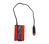 200W Car Power Inverter Dc 12V To Ac 220V Converter Dual Usb Charger Adapter Car Power Booster - Red