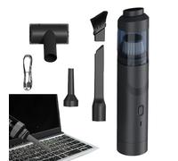 200W Cordless Car Vacuum Cleaner - 19000Pa Rechargeable Compact Handheld With Cord for Home and Auto Interior - Lightweight