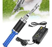 200W Electric Carpet Tufting Scissors with 2 Blades and 2 Carbon Brushes for Rug Carving and Crafting, Heavy-Duty Carpet Cutter Tool for DIY Projects