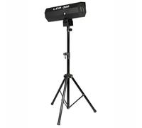 200W LED Stage Spotlight with Stand - Manual Follow Spot Light Adjustable Aperture DJ Wash Light for Stage Events Wedding Party Performance
