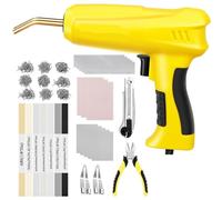 200W Plastic Welder Welding Kit Hot Stapler KitPlastic Gun Bumper Soldering Iron PVC Car Repair(Set 1)
