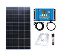 200w Singular Panel Kit 5 11B - Victron PWM - With Brackets