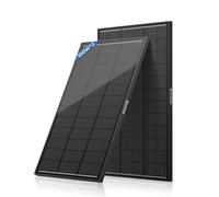 200W Solar Panel, 16BB 2×100w N-Type Monocrystalline Solarpanel | 25.6% High Efficiency Solar Module with IP68 Waterproof Rating and MC4 Connectors for Homes, RV, Boat, Off-Grid