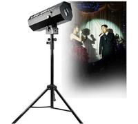 200W Stage Follow Spot Light, LED Spotlight, Adjustable Aperture Manual Control, for Wedding Birthdays Christmas Party