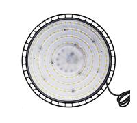200W UFO LED High Bay Light, 30000LM 6500K Daylight White, Super Bright IP65 Waterproof Industrial Lighting, for Workshop, Warehouse, Factory, Garage (2 Pack, 100w)