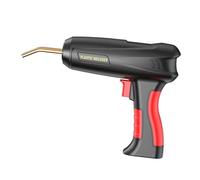 200W Upgraded Plastic Welder 2 in 1 Welding Kit Repair Hot Stapler Soldering Gun with Weld Rods Car Bumper Kayak Efficient Welding(Red 400Pcs)