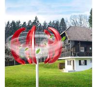 200W Wind Turbines Generator, with Low Noise and Controller & Automatically Adjust To Windward, Temperature -40°C-80°c, Electromagnetic Electricity Producer Equipment for Wind Solar System(12v)