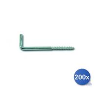 200X Cancano Galvanized Iron Screw E-100 20X60