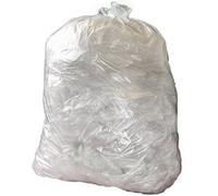 200x Clear Bin Bags/Commercial Kitchen Office Workplace Refuse Bin Liners 80Ltr