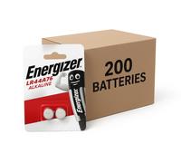 200x Energizer LR44 1.5V Alkaline Battery A76 AG13 PX76A G13A 357 Batteries