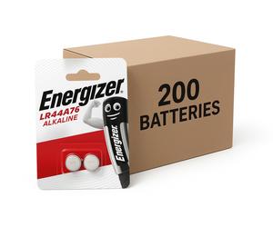 200x Energizer LR44 1.5V Alkaline Battery A76 AG13 PX76A G13A 357 Batteries