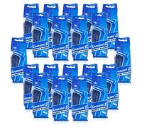 200X LASER II TWIN BLADE MENS DISPOSABLE RAZOR BLADES *20 PACKS OF 10*