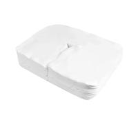 200x Massage Headrest Covers SPA Bed Non Sticking Flat Face Rest Cover