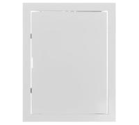 200x150mm Metal Access Panel - Wall/Ceiling Hatch - 8x6 inch Inspection Door - Galvanised Steel White