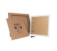 200X200mm Flipfix Plasterboard Access Panel - 1 Hour Fire Rating - Beaded Frame