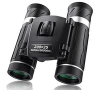 200x25 Compact Binoculars for Adults and Kids, High Powered Mini Pocket Binocular, Small Portable Binoculars Ideal Essentials for Travel, Camping, Bird Watching, Cruise, Concert, Football