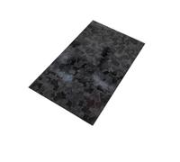 200x250mm Glossy Forged Carbon Fiber Sheet - Marble Texture CFK Board for Decorative and Structural Use(1.5x200x250mm)