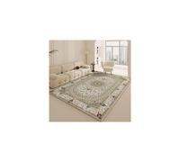 (200x290cm (6.6ft x 9.5ft), Willow Beige) Traditional Rug Cashmere Area Rug Luxury Soft Carpet Non Slip Floor Mat for Lounge Hallway Bedroom