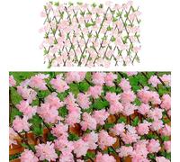 200x40cm Expanding Artificial Ivy Fence Screening，Expandable Privacy Panel, Realistic Faux Leaf Trellis for Balcony, Patio & Garden, Decorative Outdoor Fencing for Backyard, Easy to Install (2, C)