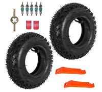 200x50 Dirt Scooter Knobby Tire & Inner Tube 8x2 Tyre and Tube (2 Sets)