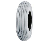 200x50 Mobility Scooter tyre, grey ribbed tire non marking wheelchair pumped new