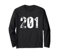 201 Area Code Jersey City New Jersey Telephone Area Code 201 Long Sleeve T-Shirt