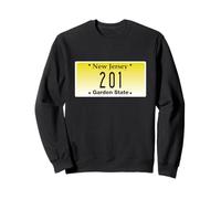 201 Area Code New Jersey Hoboken Bayonne Union City Hometown Sweatshirt