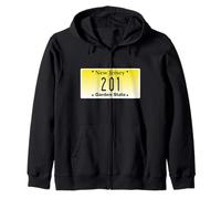 201 Area Code New Jersey Hoboken Bayonne Union City Hometown Zip Hoodie