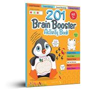 201 Brain Booster Activity Book - Fun Activities and Exercises For Children: Tracing & Pattern, Colors & Shapes, Maze