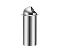 201 Stainless Steel 300mm Pipe Length Extended Thickened Air Outlet 2.4-inch 3-inch 4.5-inch Aperture Range Hood Outdoor Wall Range Hood 1 Piece(80mm (2.4 inches))