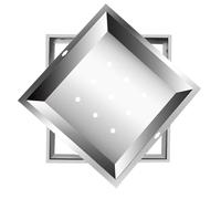201 Stainless Steel Manhole Cover, Square Recessed Lawn Cover, Septic Tank Lid and Base, Invisible Flush-Fit Design, for Garden/Park/Yard(50x50x12cm)