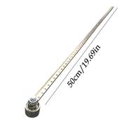 201 Stainless Steel Positioning Ruler - Adjustable Precision Gauge | Wood Cutting Guide | Accurate Dimension Calibration Layout Instrument Engineering Grade Measurement With Woodturning Manufacturing