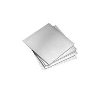201 Stainless Steel Square Plate Sheet - 2mm Thickness, Optional Sizes (50x50mm To 400x300mm)(200x100mm 2Pcs)