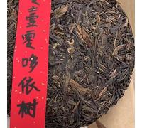 2010 Doyi Tree Tall-Pole Raw Pu-erh Tea Cake, 357g | Distinct from typical Yiwu; fine thick soup, mountain rhyme, wood-and-floral, fine airy penetrating water
