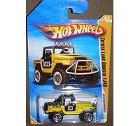 2010 HOT WHEELS 041/240 NEW MODELS 41/44 YELLOW TOYOTA LAND CRUISER FJ40