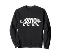 2010 Tiger - Chinese Zodiac Year Personalized Word Art Sweatshirt