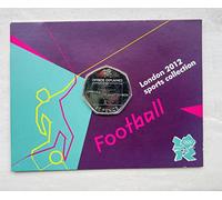 2011 Football Offside Rule Olympic & Paralympic Games 50p Coin Uncirculated