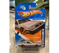 2011 Hot Wheels #141 Faster Than Ever 1/10 '81 DELOREAN DMC-12 Silver w/FTE Sp
