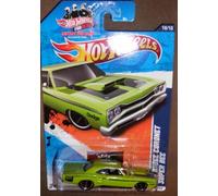 2011 HOT WHEELS MUSCLE MANIA ¡®11 10/10 GREEN ¡®69 DODGE CORONET SUPER BEE 110/244