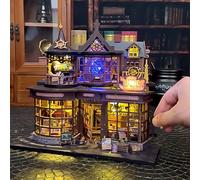 2014 DIY Doll House Wooden Miniature Building Kits Dollhouse Furniture Accessories Toys for Children Birthday Christmas Gifts ES016A