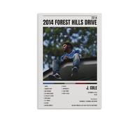 2014 Forest Hills Drive by J. Cole Creative Waterproof Decorative Paintings Free of Framing Directly Pasted with Moisture-proof And Anti Fouling Materials Living Room Bedroom Hanging Paintings Artisti