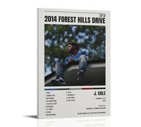 2014 Forest Hills Drive by J. Cole Creative Waterproof Decorative Paintings Free of Framing Directly Pasted with Moisture-proof And Anti Fouling Materials Living Room Bedroom Hanging Paintings Artisti