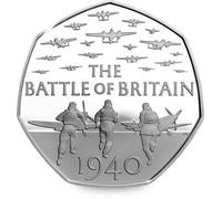 2015 75th Anniversary of the Battle of Britain UK 50p - Out of Royal Mint Sealed Bag