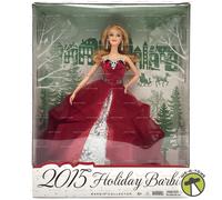 Barbie Doll 2015 Holiday – Blonde – CHR76 – Mattel