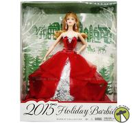 Barbie Doll 2015 Holiday – Blonde – CHR76 – Mattel