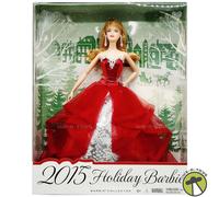 2015 Holiday Barbie Doll Blonde 2014 Mattel CHR76