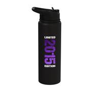 2015 Limited Edition 11th Birthday Born 2015 Stainless Steel Insulated Water Bottle