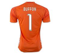 2016 2017 Juventus FC Trikot 1 Gianluigi Buffon Home Goalkeeper Football Soccer Jersey Kit In Orange